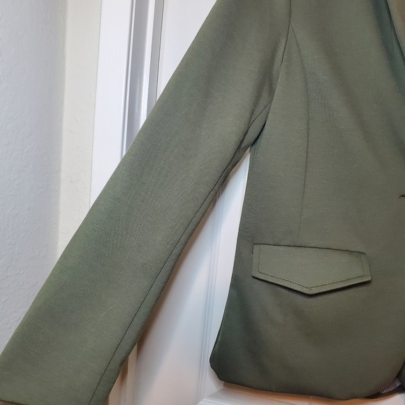 Gap Olive Green Academy Blazer Sz 6 - Picture 2 of 11